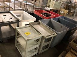 Plastic Carts - Waste Tubs