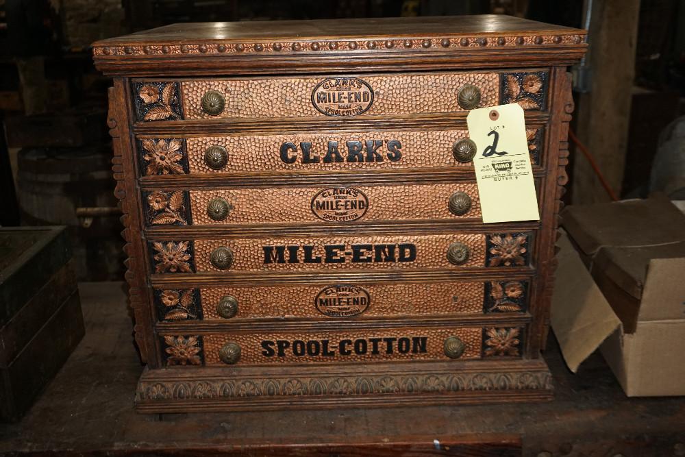 Clark's Mile-End Spool Cabinet