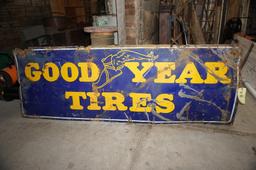 Goodyear Tires Porcelain Sign