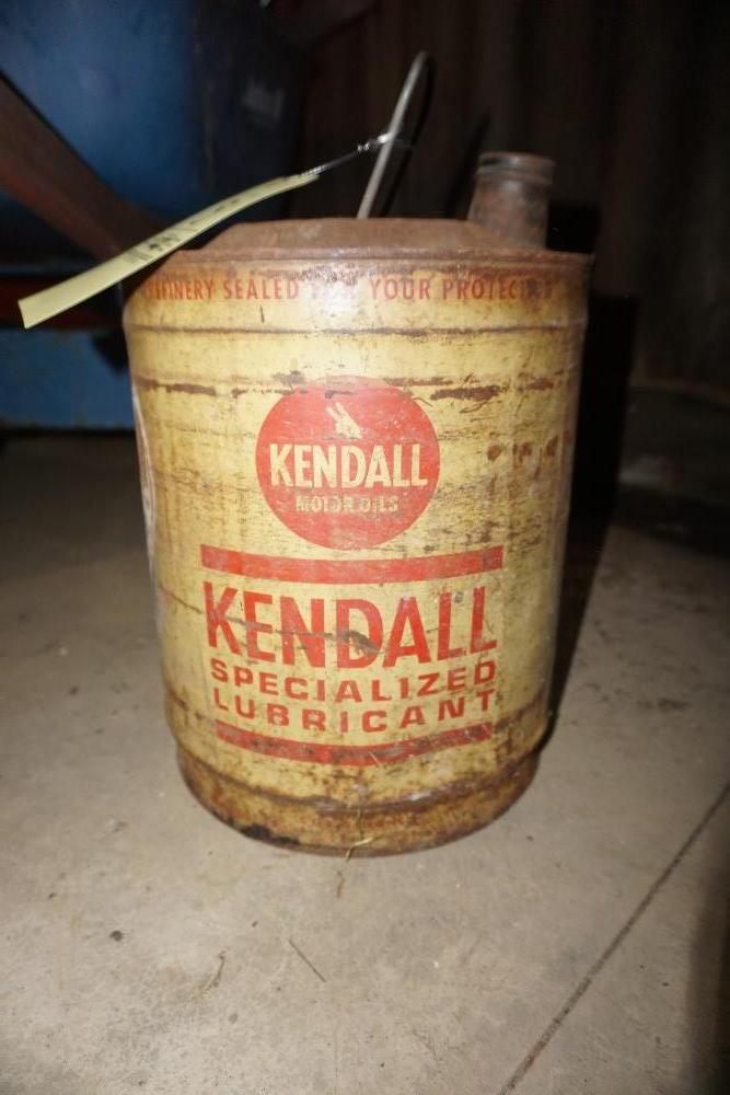 Kendall Motor Oil Can