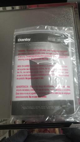 Danby Mini Refrigerator Model #DAR044A6LDB