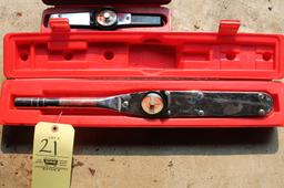 2 MAC Torque Wrenches, 1/2", 3/8"