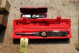 2 MAC Torque Wrenches, 1/2", 3/8"