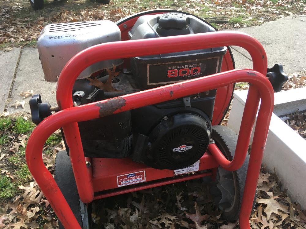 Jet Sweep power blower