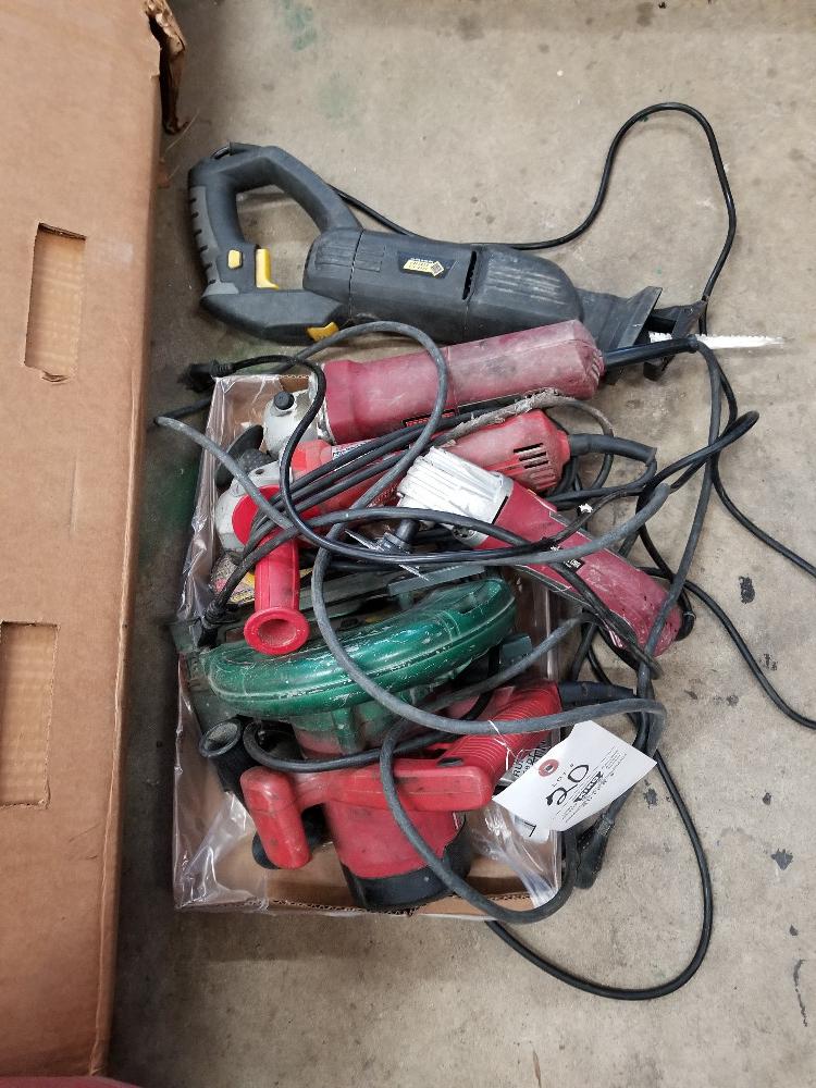 Lot of power hand tools