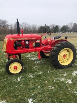 Cockshutt 20 Tractor, restored, new tires