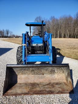 2003 New Holland TN70 loader tractor, 4x4, 2,142 hours