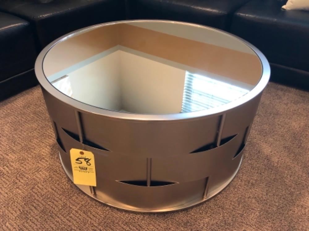 Metal/Mirrored coffee table