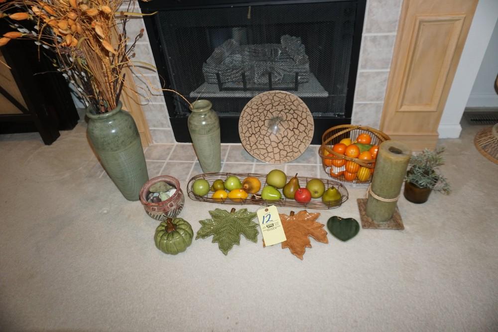 Vases - Fruit bowls - Fall decor