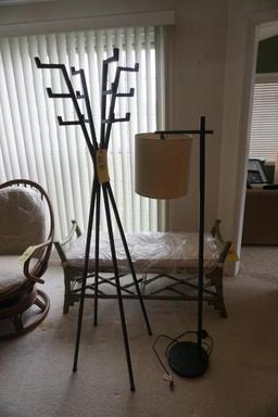 Hall tree - Floor lamp