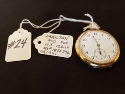 Hamilton 910 SWS, 17Jewel, 12size, 1921