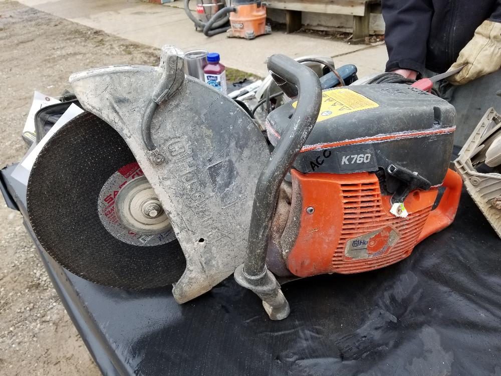 Husqvarna K760 concrete saw