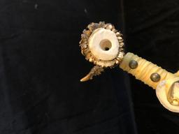 Native American handmade peace pipe