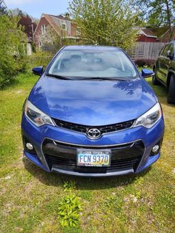 2015 Toyota Corolla Passenger Car, VIN #2T1BURHE4FC261115