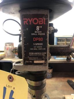Ryobi bench top drill press