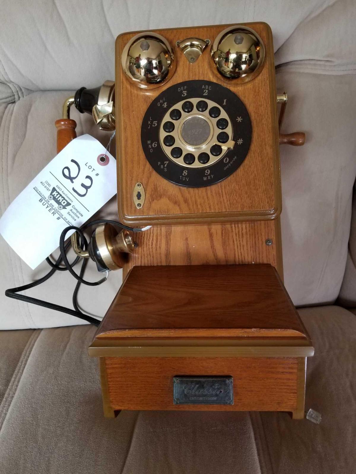 Classic reproduction wall phone