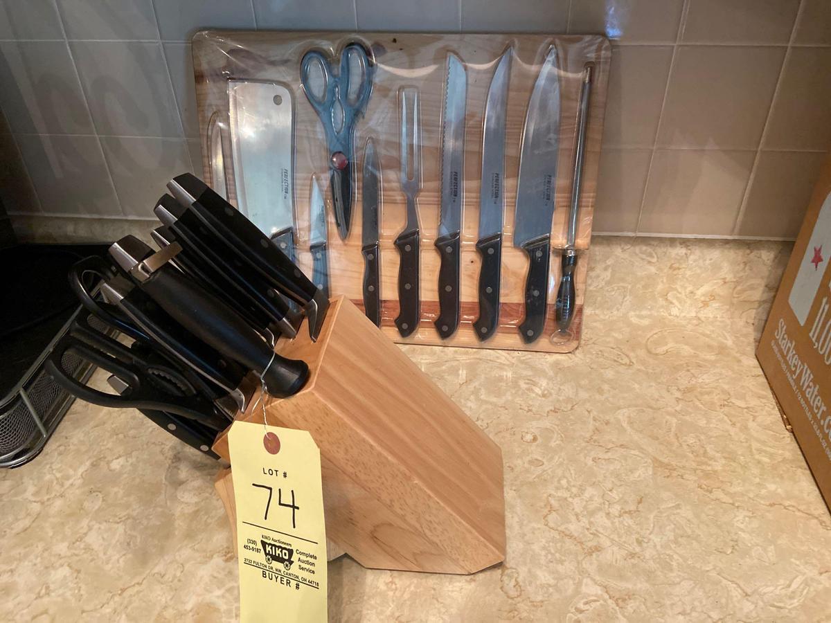 (2) Knife Sets