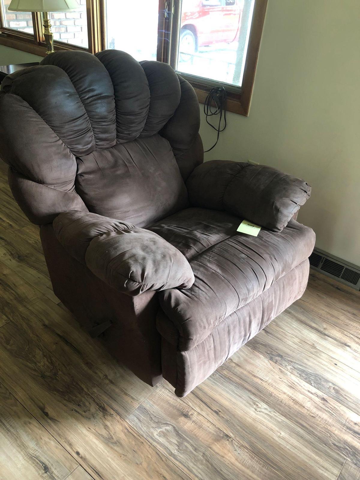 Microfiber recliner