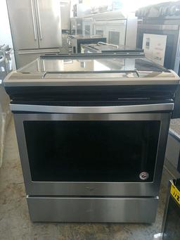 Whirlpool SS Slide in Smooth Top Electric Range Model #WEE510S0FS