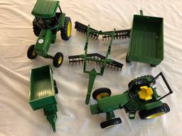 John Deere toy tractors