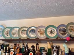 Avon figurines & plates