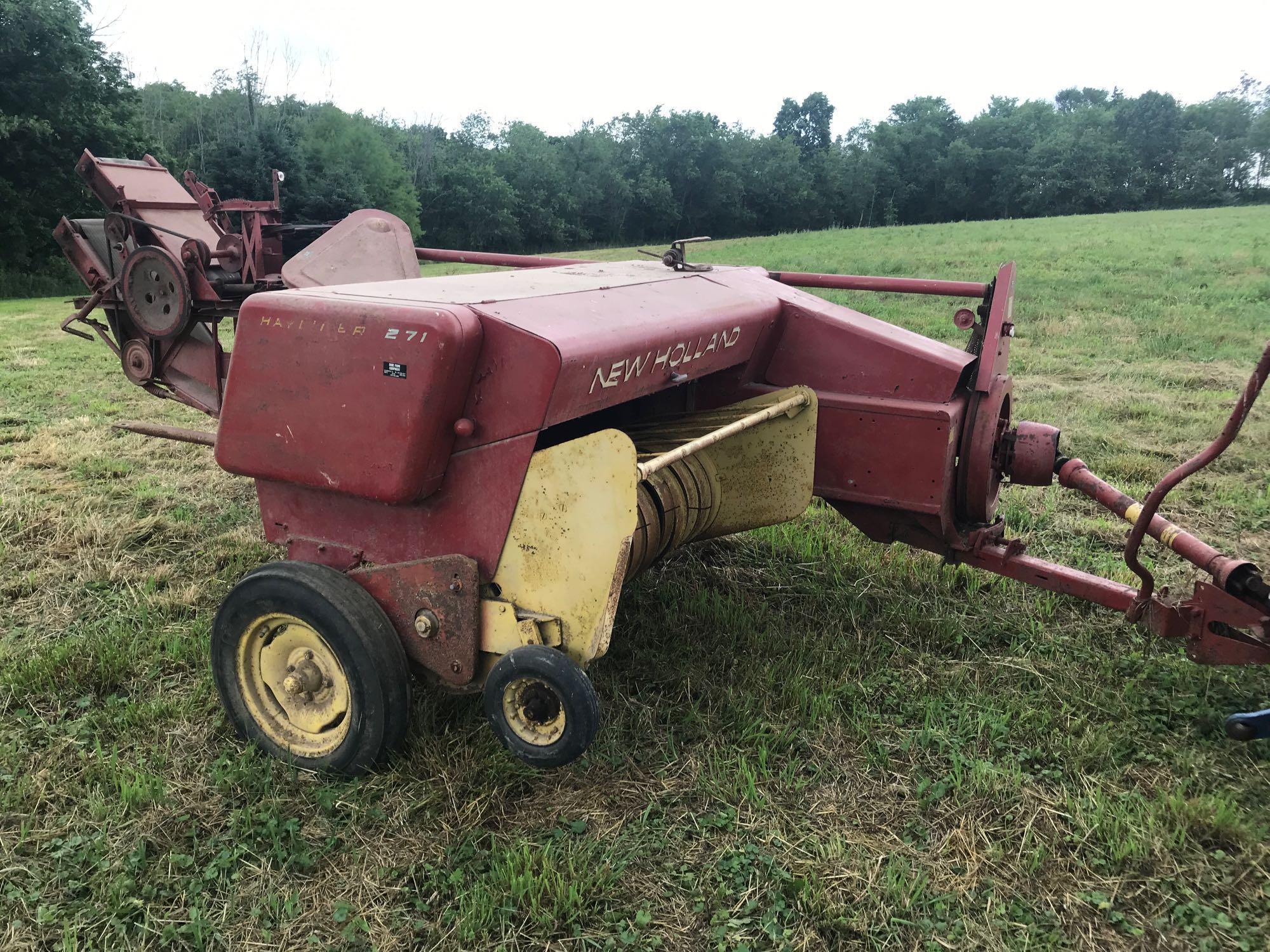 New holland 271 hayliner sq Baler