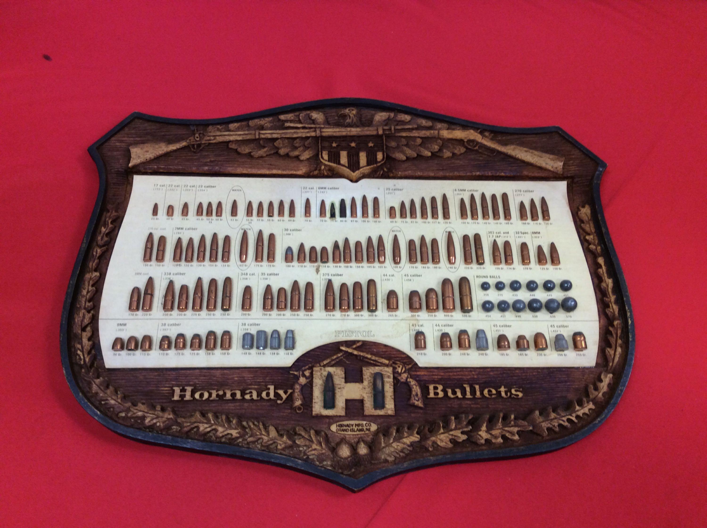 Hornady Cartridge Board