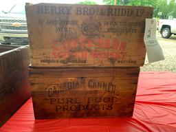 Vintage Wooden Crates