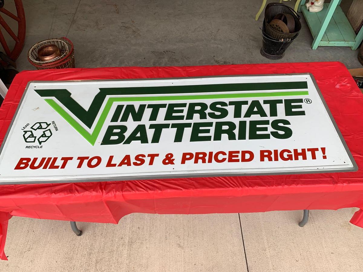 Interstate Batteries Sign