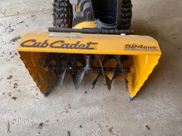 Cub cadet 524SWE zero-turn power steering snow blower