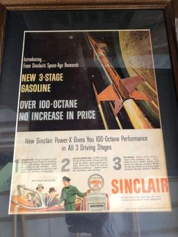 Sinclair paper advertising.