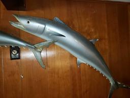 Pair of Mounted Barracuda