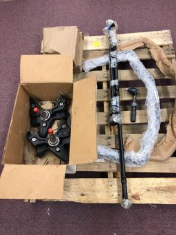 2 Addco sway bars and box with spindles