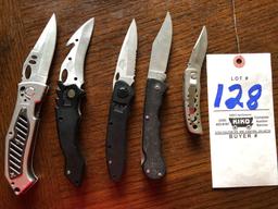 (5) pocket knives