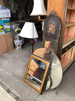 Antique mirror - mirrors - lamps