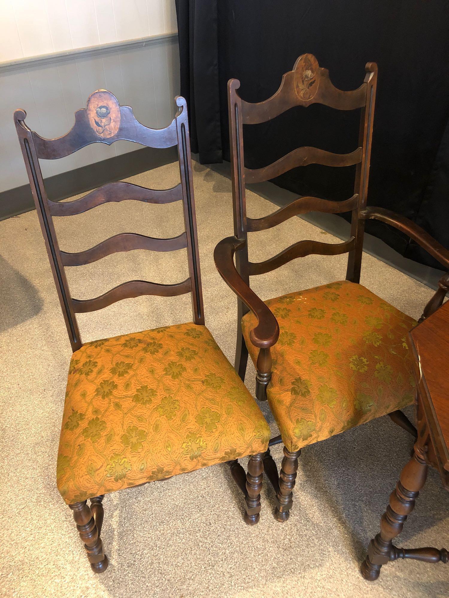 Depression Era Table with 4 Chairs