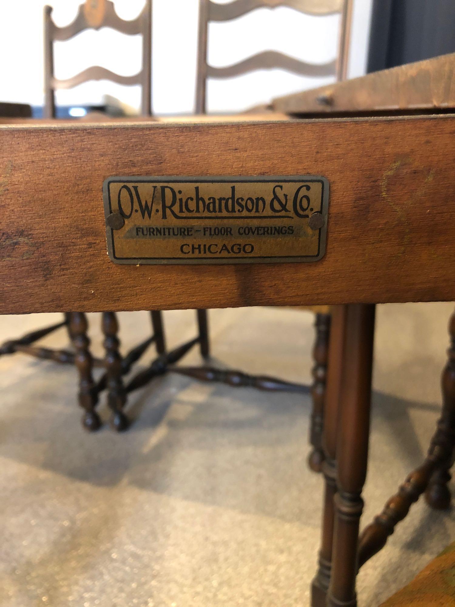 Depression Era Table with 4 Chairs