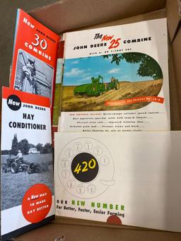 Early John Deere advertising pamphlets