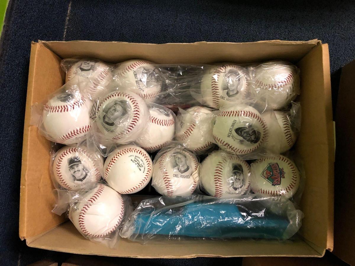 Collection of baseballs