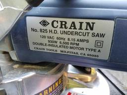 Crain No. 825 H.D. undercut saw