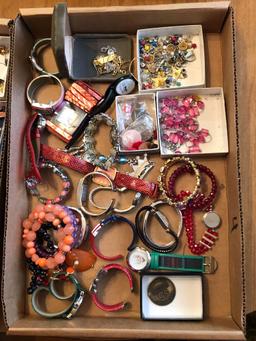 3 Boxes of Costume Jewelry