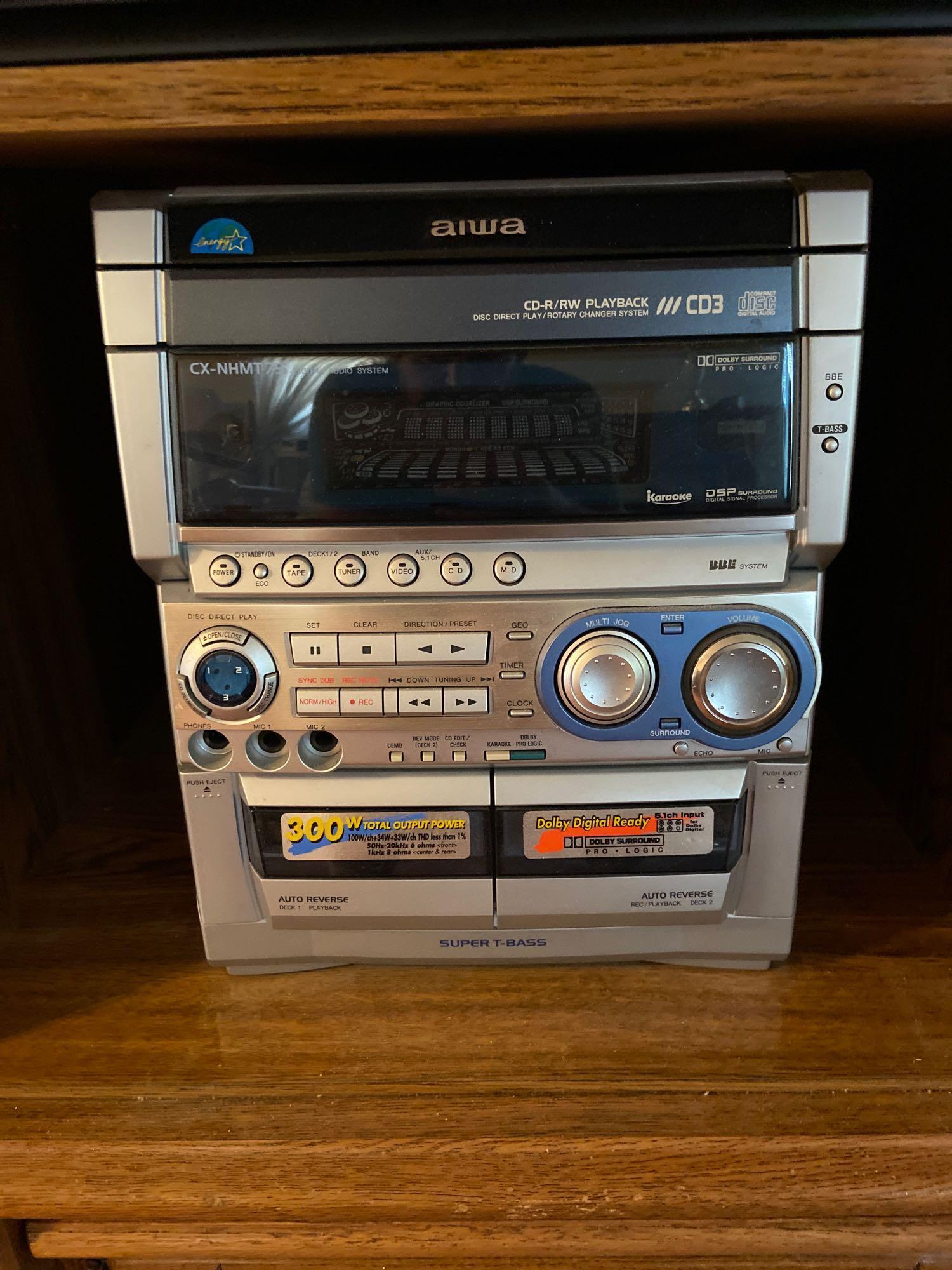 Aiwa Radio with Speakers