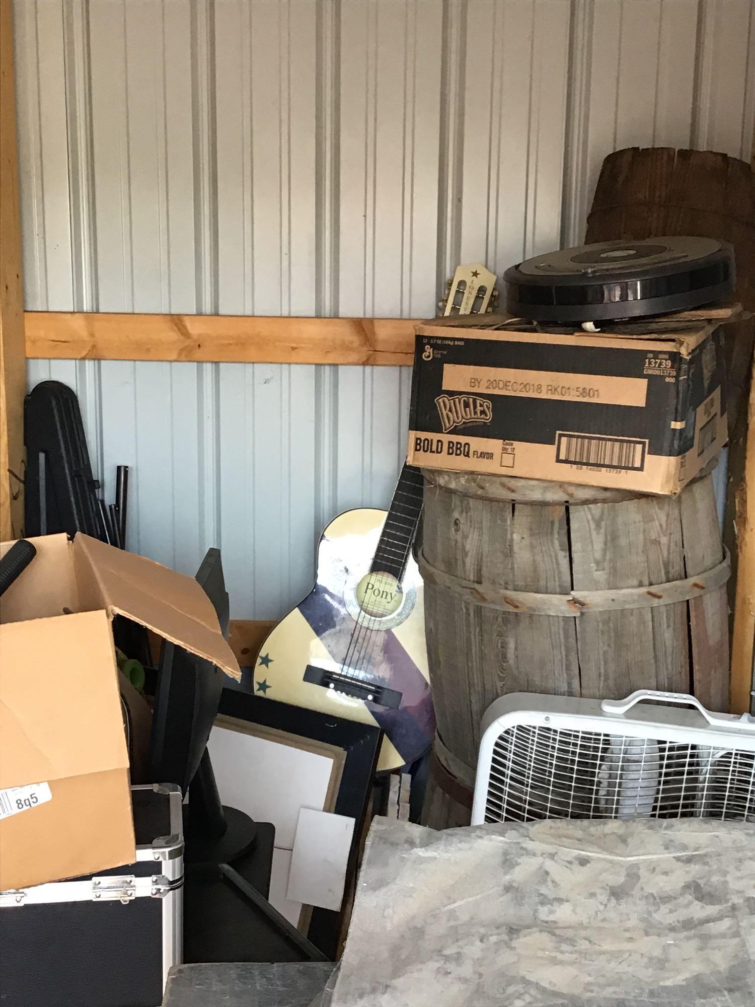 Contents of storage unit E30 5'x10'