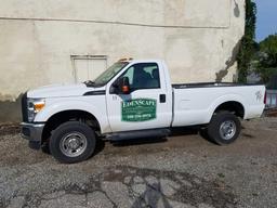 2015 Ford F250, gas, 6.2L, 3/4 ton, 4x4, Boss V plow and bracket, 44,104 miles