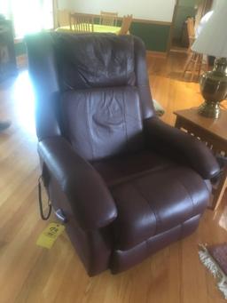 Berkline recliner with electric massage - clean