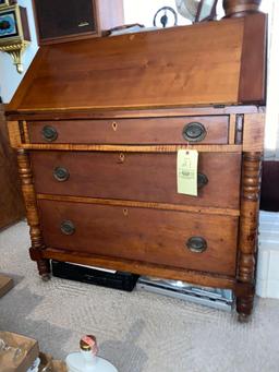 Antique slant front desk