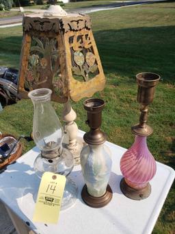 Lamps, Oil Lamp, Nice Glass