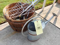 Baskets, Sprinkler Can, Hose Attachments