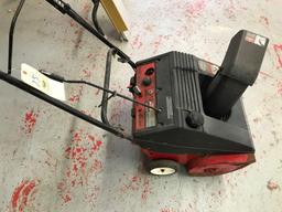 Toro gas snow blower