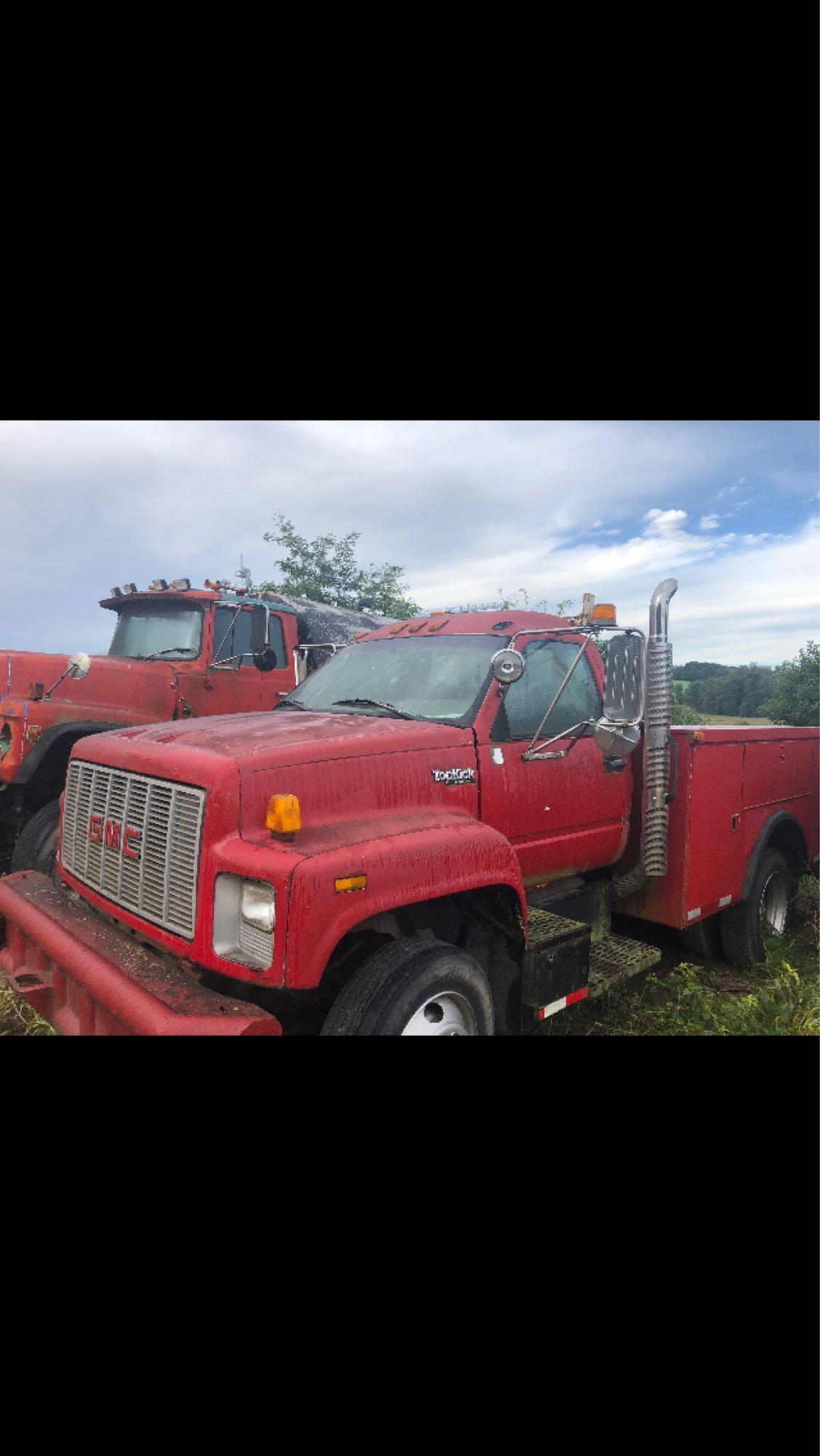 1995 gmc topkick service truck